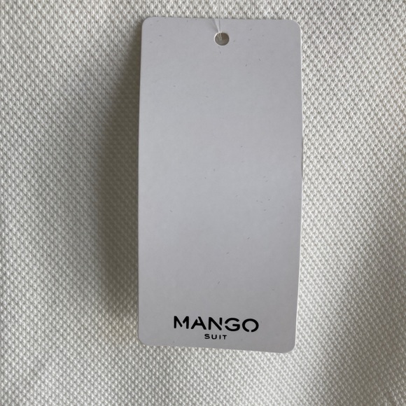 MANGO | high neck sleeveless white dress NWT - Picture 3 of 6